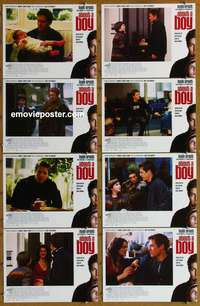 c040 ABOUT A BOY 8 movie lobby cards '02 Hugh Grant, Toni Collette