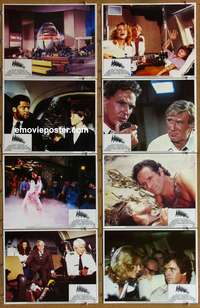 c050 AIRPLANE 8 movie lobby cards '80 Lloyd Bridges, Leslie Nielsen