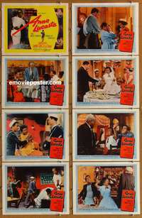 c066 ANNA LUCASTA 8 movie lobby cards '59 Eartha Kitt, Sammy Davis