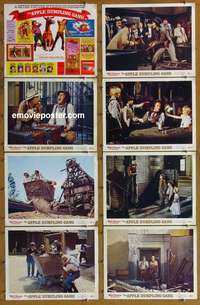 c071 APPLE DUMPLING GANG 8 movie lobby cards '75 Disney, Don Knotts
