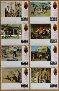 c092 BALLAD OF CABLE HOGUE 8 movie lobby cards '70 Sam Peckinpah