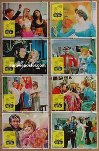 c123 BLISS OF MRS BLOSSOM 8 movie lobby cards '68 Shirley MacLaine