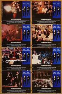 c127 BLUES BROTHERS 8 movie lobby cards '80 John Belushi, Aykroyd