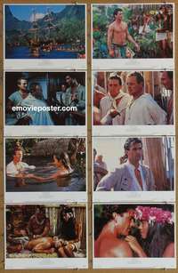 c137 BOUNTY 8 movie lobby cards '84 Mel Gibson, Anthony Hopkins