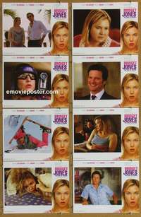 c151 BRIDGET JONES THE EDGE OF REASON 8 movie lobby cards '04 Renee Zellweger