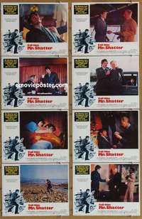 c161 CALL HIM MR SHATTER 8 movie lobby cards '75 Whitman, Cushing
