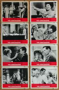 c168 CARETAKERS 8 movie lobby cards '63 Stack, Bergen, Joan Crawford