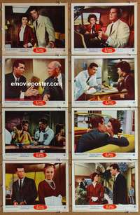 c172 CASH MCCALL 8 movie lobby cards '60 James Garner, Natalie Wood