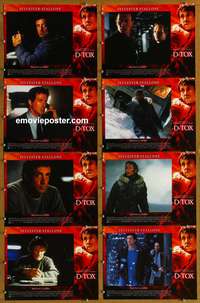 c249 D-TOX 8 movie lobby cards '01 Sylvester Stallone, Dutton