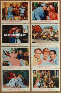 c267 EXCUSE MY DUST 8 movie lobby cards R62 Buster Keaton, Red Skelton