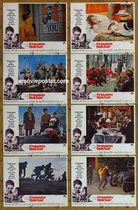 c312 FRAULEIN DOKTOR 8 movie lobby cards '69 Suzy Kendall, WWI
