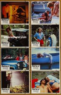 c313 FRIDAY THE 13th 8 movie lobby cards '80 horror classic!