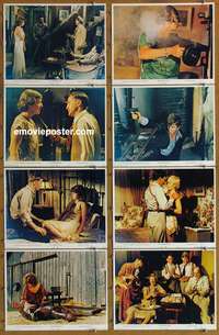 c351 GRISSOM GANG 8 movie lobby cards '71 Robert Aldrich, Kim Darby