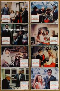 c352 GUESS WHO'S COMING TO DINNER 8 movie lobby cards '67 Poitier