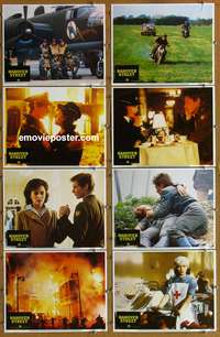 c366 HANOVER STREET 8 movie lobby cards '79 Harrison Ford, Down