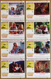 c372 HARRY & THE HENDERSONS 8 movie lobby cards '87 John Lithgow