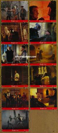 c011 HAWK THE SLAYER 11 English movie lobby cards '80 Jack Palance