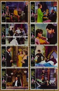 c387 HONEY POT 8 movie lobby cards '67 Rex Harrison, Susan Hayward