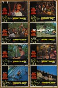 c391 HORNET'S NEST 8 movie lobby cards '70 Rock Hudson, Koscina