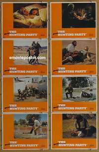 c402 HUNTING PARTY 8 movie lobby cards '71 Oliver Reed, Candice Bergen