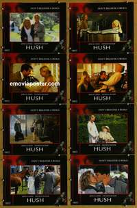 c404 HUSH 8 movie lobby cards '98 Gwyneth Paltrow, Jessica Lange