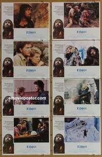 c412 ICEMAN 8 movie lobby cards '84 Timothy Hutton, John Lone