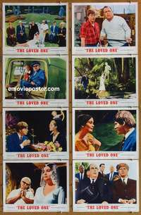 c506 LOVED ONE 8 movie lobby cards '65 classic black comedy, Winters