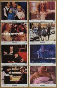 c537 MERMAIDS 8 movie lobby cards '90 Cher, Ryder, Hoskins, Ricci