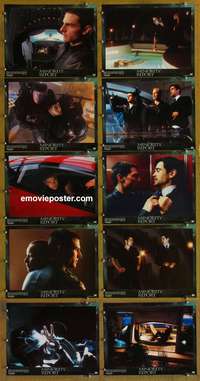 c016 MINORITY REPORT 10 movie lobby cards '02 Spielberg, Tom Cruise