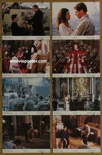 c559 MONSIGNOR 8 color 11x14 deluxe movie stills '82 Christopher Reeve