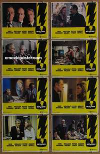 c589 NETWORK 8 movie lobby cards '76 Paddy Cheyefsky classic, Holden
