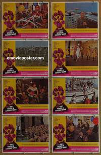 c616 OH WHAT A LOVELY WAR 8 movie lobby cards '69 Dirk Bogarde, Calvert