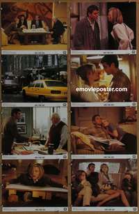 c622 ONE FINE DAY 8 color 11x14 deluxe movie stills '96 Pfeiffer, Clooney