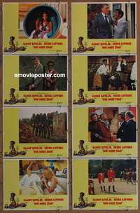 c624 ONE MORE TIME 8 movie lobby cards '70 great Jack Davis artwork!