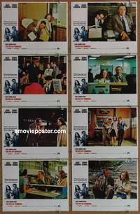 c632 OUT-OF-TOWNERS 8 movie lobby cards '70 Jack Lemmon, Dennis
