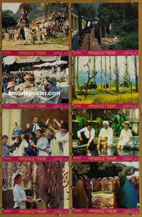 c642 PASSAGE TO INDIA 8 English movie lobby cards '84 David Lean