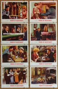 c656 PERIOD OF ADJUSTMENT 8 movie lobby cards '62 Jane Fonda, Franciosa