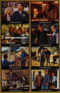 c659 PHENOMENON 8 movie lobby cards '96 John Travolta, Jon Turtletaub