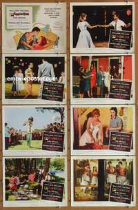 c660 PICNIC 8 movie lobby cards '56 William Holden, Kim Novak