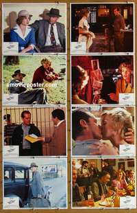 c672 POSTMAN ALWAYS RINGS TWICE 8 movie lobby cards '81 Jack Nicholson