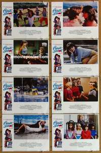 c679 PRIVATE SCHOOL 8 movie lobby cards '83 Phoebe Cates, Matt Modine