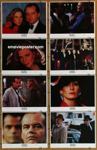 c681 PRIZZI'S HONOR 8 movie lobby cards '85 Jack Nicholson, Turner