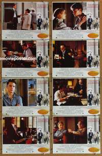 c698 RAINMAKER 8 English movie lobby cards '97 Matt Damon, DeVito