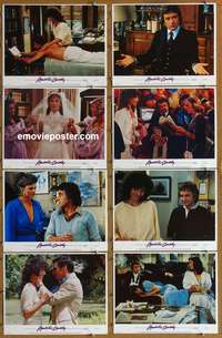 c723 ROMANTIC COMEDY 8 movie lobby cards '83 Dudley Moore, Steenburgen
