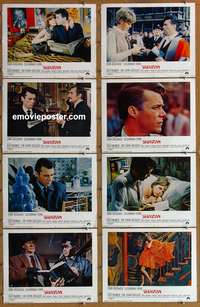 c746 SEBASTIAN 8 movie lobby cards '68 Dirk Bogarde, Susannah York
