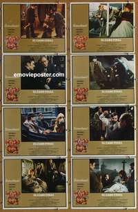 c756 SEVEN-PER-CENT SOLUTION 8 Spanish/US movie lobby cards '76 Sherlock
