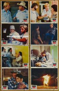 c770 SILENT RAGE 8 movie lobby cards '82 Chuck Norris, Stephen Furst