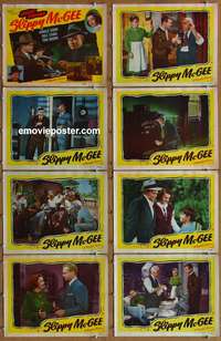 c779 SLIPPY MCGEE 8 movie lobby cards '48 Red Barry, Dale Evans