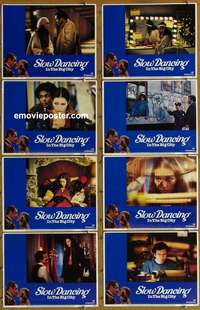 c780 SLOW DANCING IN THE BIG CITY 8 movie lobby cards '78 Sorvino