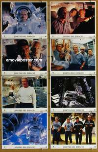 c787 SPACE COWBOYS 8 Spanish/US movie lobby cards '00 Clint Eastwood